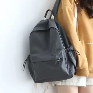 Casual Women Backpack New Lightweight Nylon Girls' School Backpack Anti Theft Zipper Women's Travel Backpacks Student School Bag